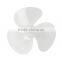 2016 simple design cooling oscillating electric metal table fan with led light