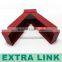 Red fancy paper made plastic Stand opened newest high quality wine display packaging
