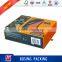 Rigid box paperboard packaging