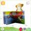 3D cartoon cardboard perfect binding children english story book printing