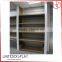 Flooring decorative metal wall shelves