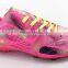 Colorful soccer cleats football boots With PU Upper/TPU Outsole