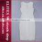 2015 Newest fashion sexy white super high quality wholesale bandage dress