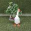 factory price mini garden decoration wholesale snow goose decoys