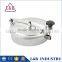 Sanitary Stainless Steel Tank Manway For Food, Beverage, Brewery Industry