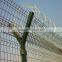 razor barbed airway protect industrial airport safety fence
