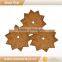 Biodegradable tree ring mulch mats