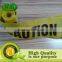 pe woven cloth logo print caution tape