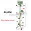 Customized Floor Standing Metal 4-Layer Spinning Display Stand for Wig