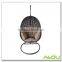 Single Adult Size Cheap Garden Swing With Cushion Inside