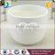 White loving heart design ceramic candle holder for wedding