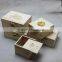 small wooden storage crates wooden box with lid