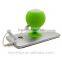 Candy blue silicone mobile phone holder for Apple iPhone 5S