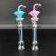 Plastic Straws Cup Bottle garden yard cup