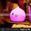 Decorative mini lights rechargeable silicone waterdrop Night Lamp nightlight