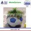 Hot designer big outdoor garden road PE decoration cheap flower pots