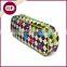 Novelty Oval Profile Stone Pattern Candy Printing PP Pencil bag, With Candy Printing PP Pencil Bag, Glossy PP Pencil Bag