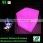 Hot Sale Color Changing Rechargeable bBattery LED Cube Illuminated LED Light Cube Lamp