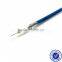 Phase stable hook and loop cable tie
