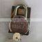 round steel padlock