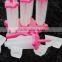 Hotsale Customized LOGO Flower Shape Plastic Popsicle Mold