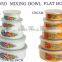 enamel storage bowl food container