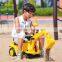 Customized Kids Ride on Electric Toy Race Car Mini Plastic Excavator Toy