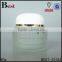 80g new products frosted elegant glass jar personal care cream cosmetic jar glass with white half round lid cost price