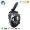 Easy to breath high quality snorkeling mask full dry diving mask