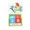 Beautiful cute snowman calendar advent number Christmas ornaments table decoration