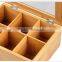 Hot Sell FSC Bamboo Tea Box