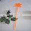 Quality cocktail plastic rod shape pineapple stirrer