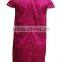 Lady's Top Fashion Peter Pan Collar Shniy Big Size Pictures Semi Formal Dresses