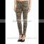 OEM women skinny camouflage export jeans made in china
