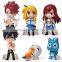 Wholesale cute cartoon anime Fairy tail model action figure keychain