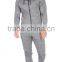 100% cotton zipper tracktsuit fitted tracksuit slim fit sweatpants