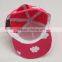Myfur Girls Popular Hot Pink Baseball Cap and Hat with Multi-Color Raccoon Fur Pompom