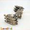 10.5cm M shape Square Vintage Gold Sewing Kiss Lock Clutch Purse Frame