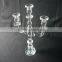 Hot Sale !!! Unique crystal candle holder with home decration JKC-0007