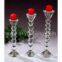 crystal candleholder/ crystal candlesticks