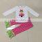 thanksgiving turkey stripe kids wholesale boutique clothing
