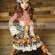 good quality polka dot ruffle fall gril boutique dress