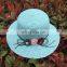 Tourism Vacation Sunshade Beach Straw Hat Bowknot Flower Hat
