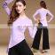 T-5191 Plus size Arabic training top and pant set belly dance costumes