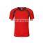 Grid polyester round neck t-shirt small order customization t-shirt