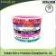 Good quality fluorescence silicone bracelet , gold supplier green fluorescence silicone wristband