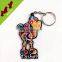 Factory offer custom car keychain / pvc keychain
