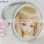 lovely blink doll metal silver promotion foldable mirror