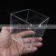 Cubic shape high clear acrylic pen holder box