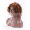 100% density full lace wig virgin brazilian kinky curly full lace wig